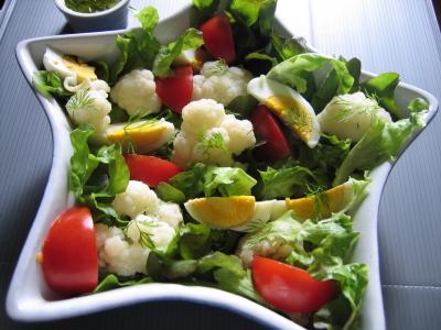 Photo : Salade de choux-fleurs