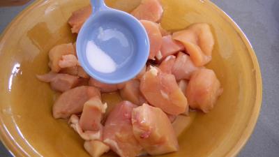 Blancs de poulet en papillotes aux herbes aromatiques et au roquefort - 6.2