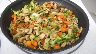 Blancs de poulet en papillotes aux herbes aromatiques et au roquefort - 9.2
