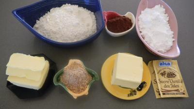 Ingrédients pour la recette : Biscuits sablés de l'avent 