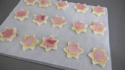 Canapés au jambon et à la fourme d'Ambert - 3.2