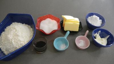 Ingrédients pour la recette : Biscuits sablés de noël