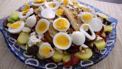 salade : Salade de pommes de terre et merlan
