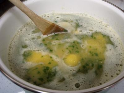 Crevettes au lait de coco et sa polenta - 9.1