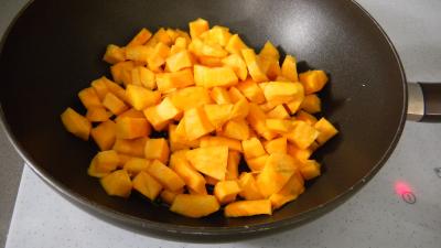 Potimarron et pommes de terre aux oignons confits - 3.4