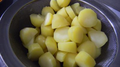 Potimarron et pommes de terre aux oignons confits - 4.4
