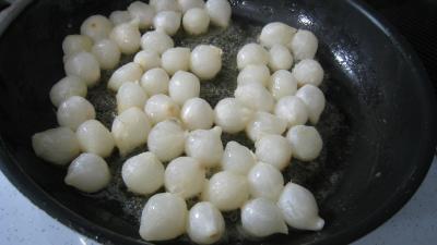 Potimarron et pommes de terre aux oignons confits - 6.4