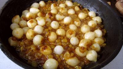 Potimarron et pommes de terre aux oignons confits - 8.1