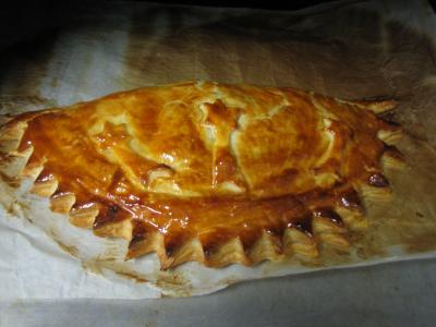 Foie gras et son chausson aux cèpes et panais - 18.1