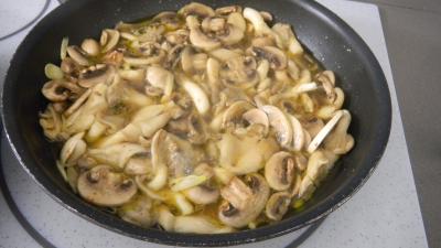 Merlan aux champignons de Paris et pleurotes - 9.2