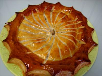 Image : recette Tourte aux cèpes et champagne