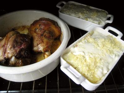 Souris d'agneau et gratin parmentier aux carottes - 12.3