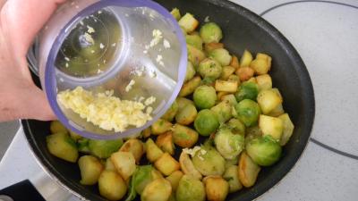 Choux de Bruxelles parmentier - 9.1