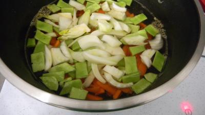 Soupe de carottes aux ris de veau - 6.4