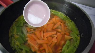 Soupe de carottes aux ris de veau - 7.4