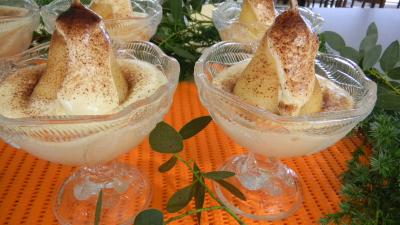 Poires à la crème chiboust - 3.1