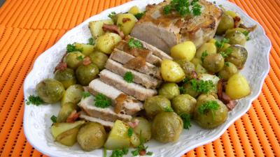 Recette Rôti de veau à la flamande
