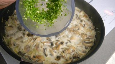 Crêpes aux ris de veau, châtaignes et champignons - 7.2