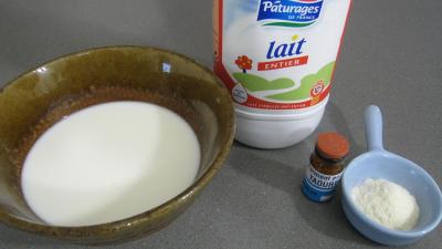 Ingrédients pour la recette : Yaourts au naturel avec ferments