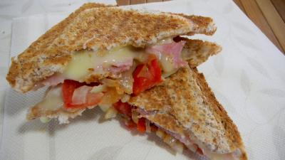 Recette Croque-monsieur à la tomate