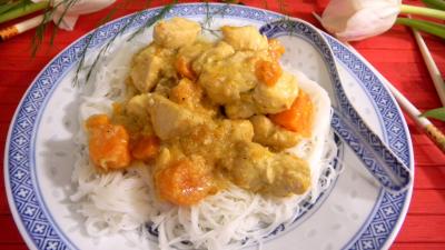 Poulet à la noix de coco et aux vermicelles - 8.1