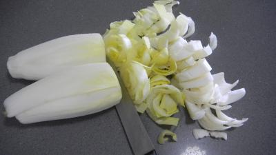 Ricotta et ses pâtes papillon aux endives - 1.2