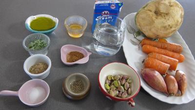 Ingrédients pour la recette : Rutabagas aux carottes