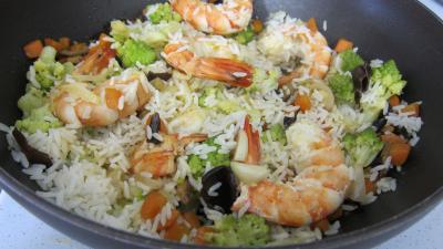 Riz minceur aux crevettes - 9.3