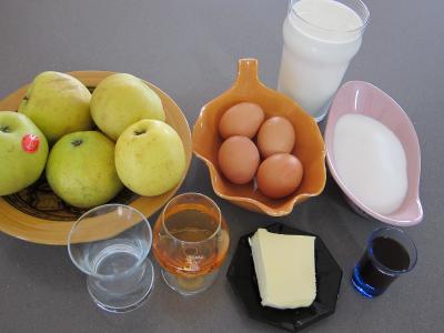 Ingrédients pour la recette : Millasson aux pommes à l'Armagnac revisité