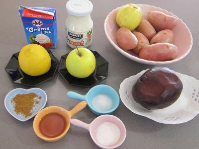 Ingrédients pour la recette : Betterave en salade d'Autriche