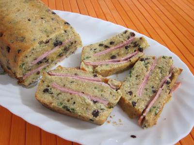 Recette Cake au jambon