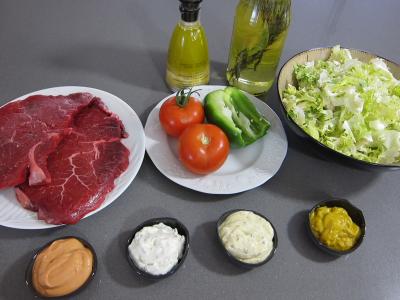 Ingrédients pour la recette : Fondue Bourguignonne