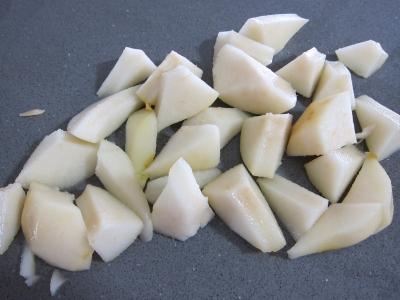 Brouillade de fruits au pralin et chocolat - 2.2
