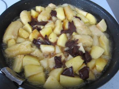 Brouillade de fruits au pralin et chocolat - 4.3