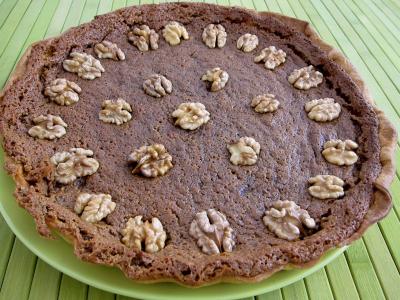 Recette Tarte aux noix à la vanille