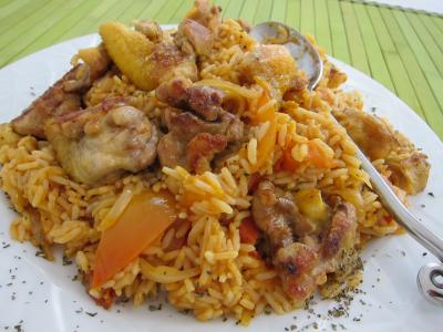 Recette Risotto au poulet