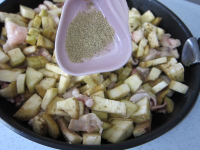 Risotto à la saumonette et encornet - 8.4