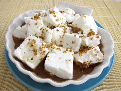 Image : recette Île flottante au chocolat