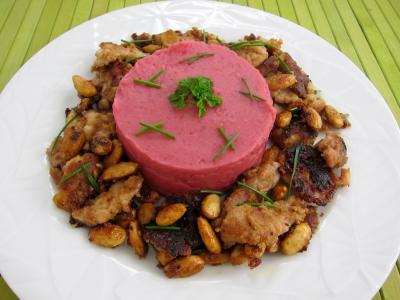 Recette Betterave et pommes de terre en purée
