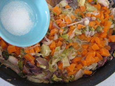 Cabillaud aux cacahuètes et aux légumes - 6.3