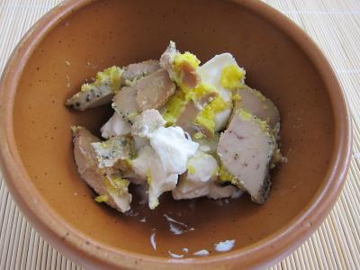 Oeufs au foie gras et sa couronne riz et carottes - 6.1