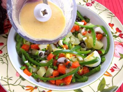Salade et sauce au parfum de Russie - 8.3