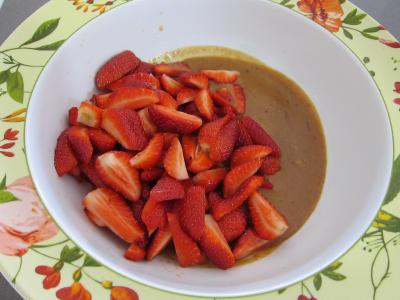Blinis aux fraises et aux fruits - 4.2