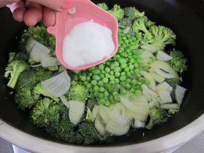 Gaspacho facile de brocolis et petits pois - 4.1