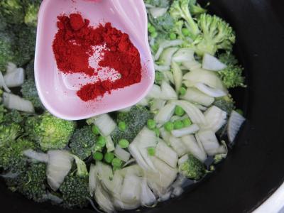 Gaspacho facile de brocolis et petits pois - 4.3