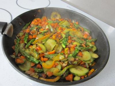 Omelettes aux carottes et aux légumes - 7.2
