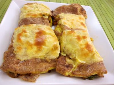 Image : recette Omelettes aux carottes et aux légumes