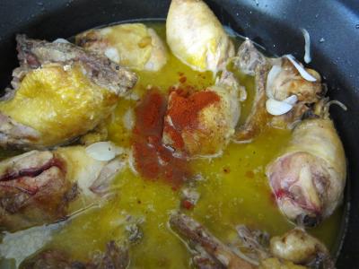 Fricassée de poulet au coulommiers - 4.2