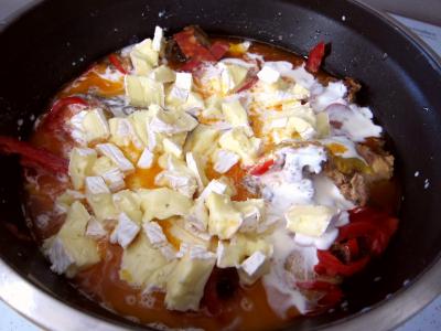 Fricassée de poulet au coulommiers - 5.2