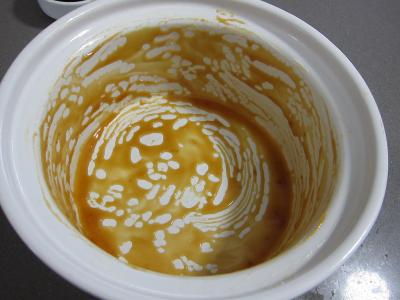 Pudding aux pommes et son coulis de framboises - 5.1